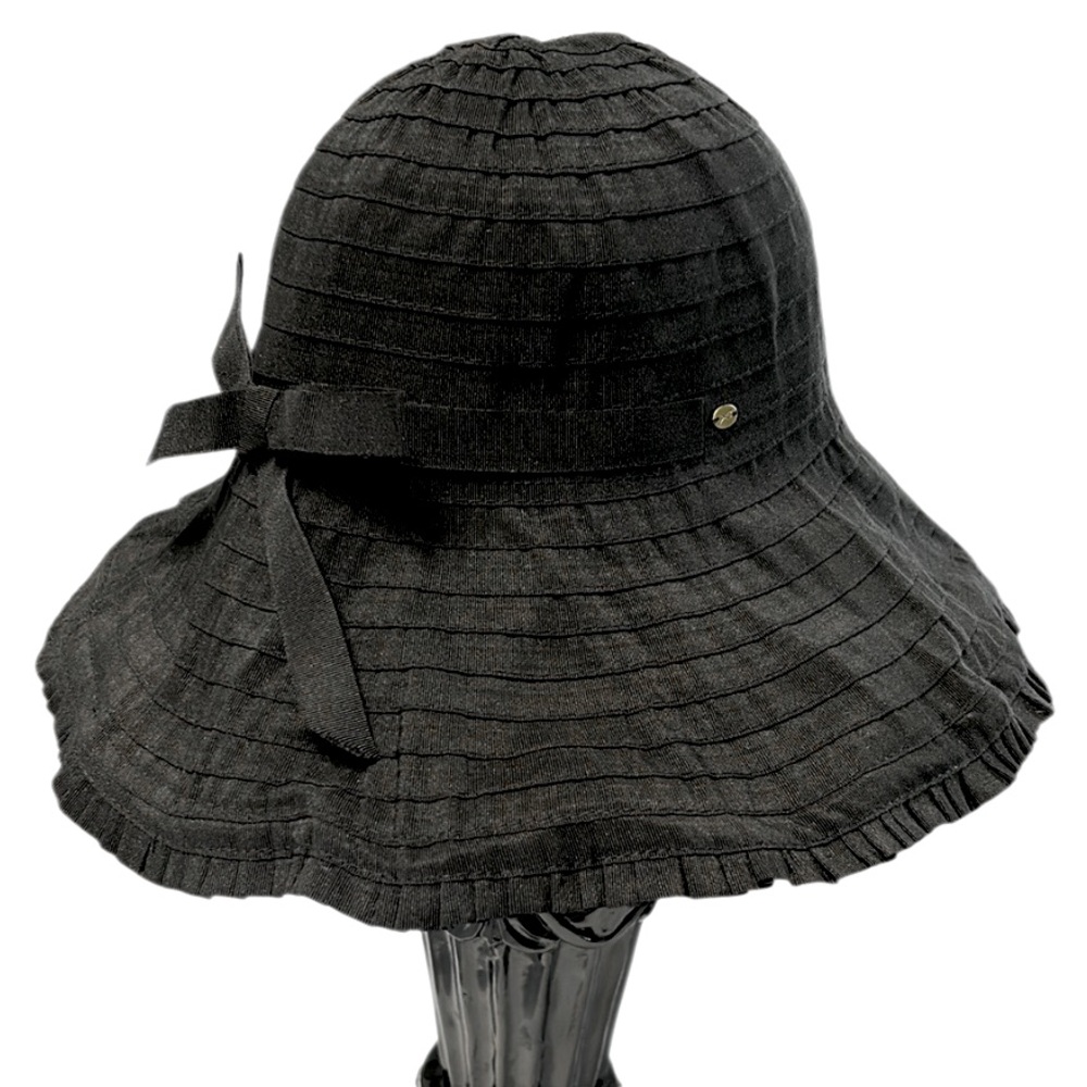 Betmar New York Women’s Wired Wide Brim Ribbed Sun Gardening Outdoors Hat OS